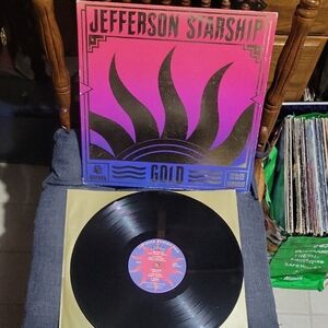 1979~Jefferson Starship Gold Vinyl Record